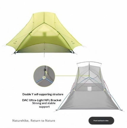 Single And Double Hiking Tent Ultra-light Outdoor Camping - EDC Italia