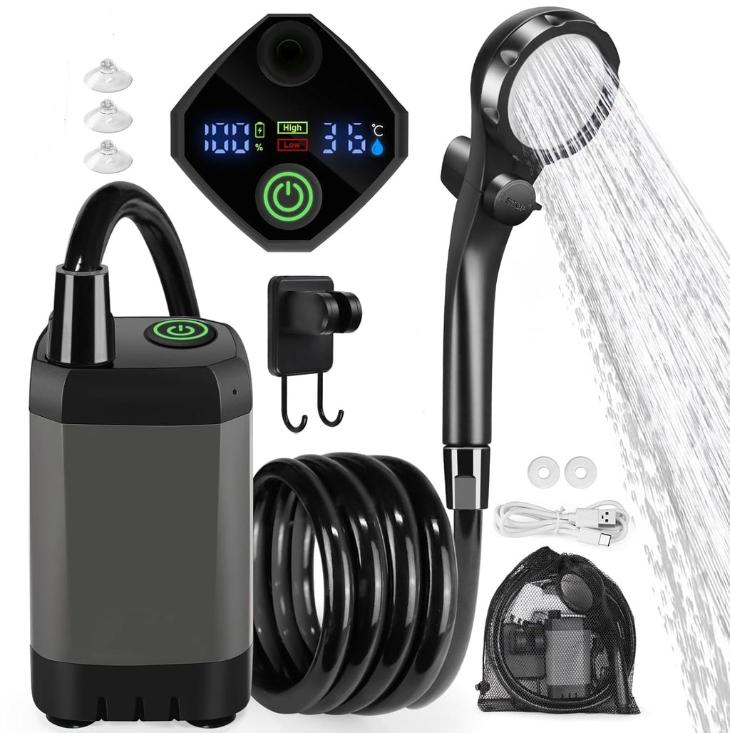 Outdoor Camping Car Wash Electric Shower - EDC Italia