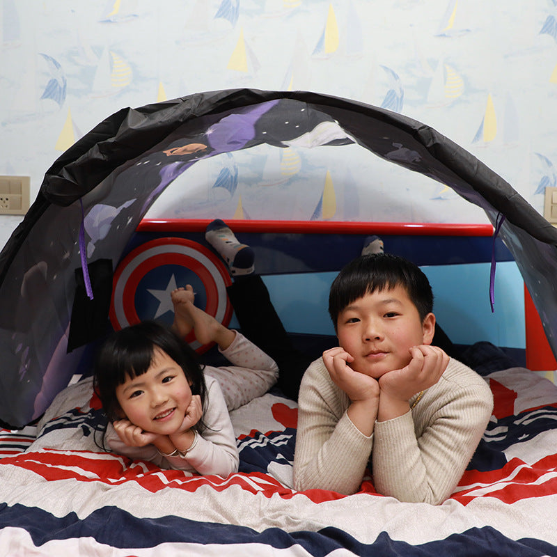 Folding children's tent Starry tent Fantasy tent Indoor bed mosquito net - EDC Italia
