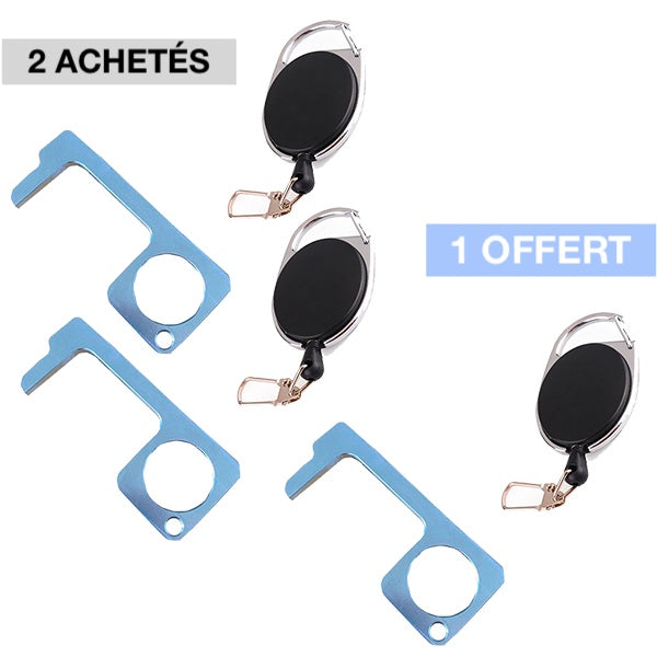 Antibacterial EDC door opener