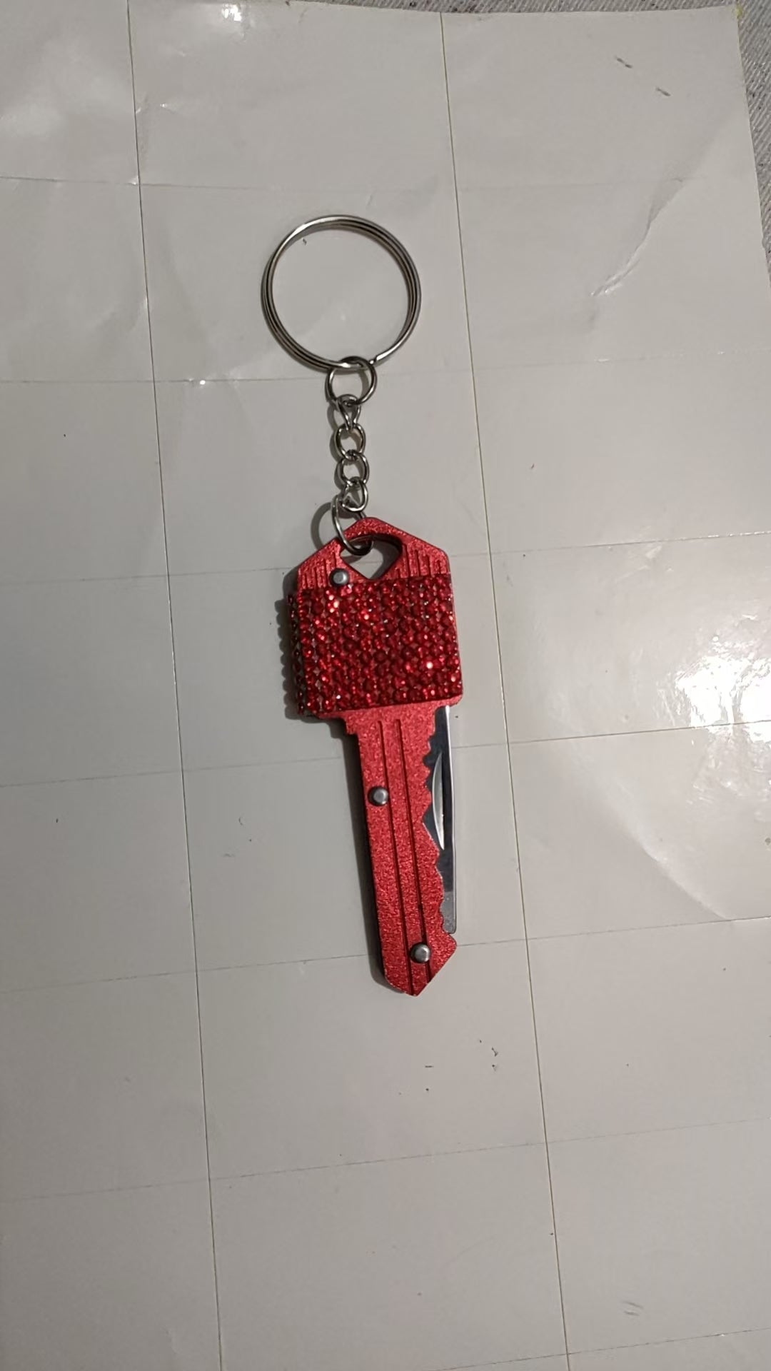 Mini EDC Multi-function Key Knife Pendant