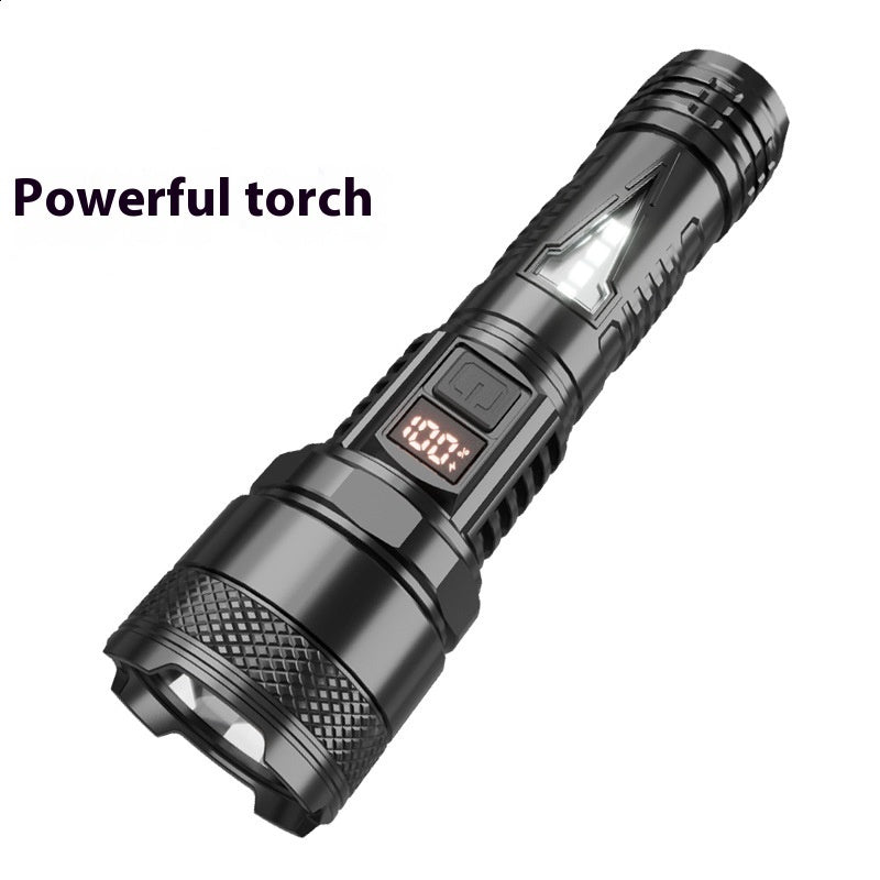 Super Bright Strong Light Charging Tactical Multifunctional Mini-portable Flashlight