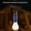 LED Solar Light Camping Emergency Light Bulb Tungsten Filament Light Rechargeable Mosquito Repellent Light Portable Outdoor Lighting Camping - EDC Italia