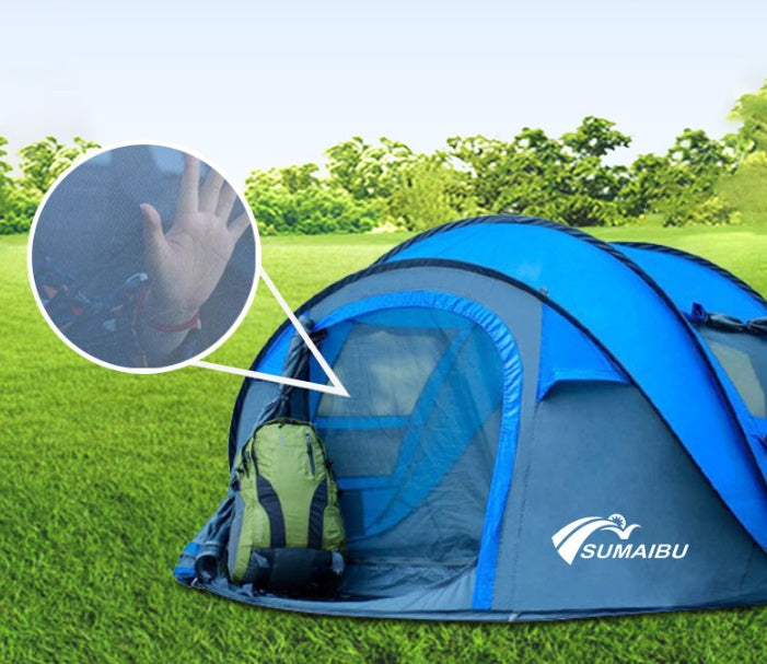 Outdoor Automatic Tent Quickly Opens And Throws Tent Outdoor Supplies For 3-4 People Camping - EDC Italia