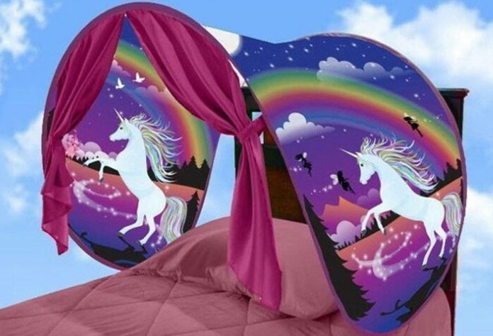 Folding children's tent Starry tent Fantasy tent Indoor bed mosquito net - EDC Italia