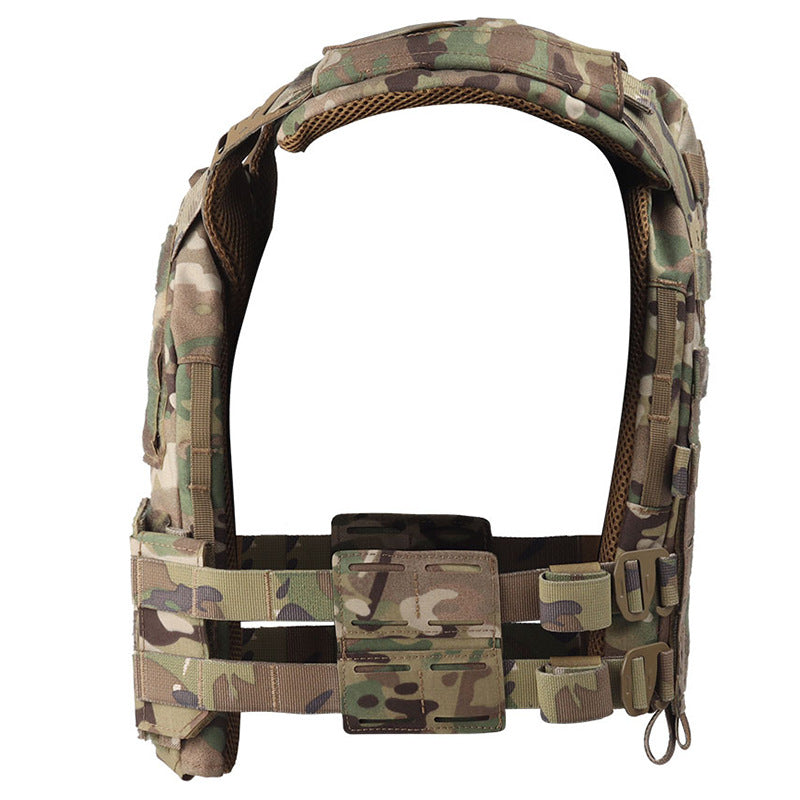 Camouflage Multi-functional Protective Tactical Vest For Outdoor CS Airsoft Quick Release Tactical Vest