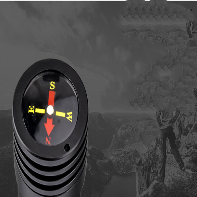 Outdoor USB waterproof aluminum flashlight