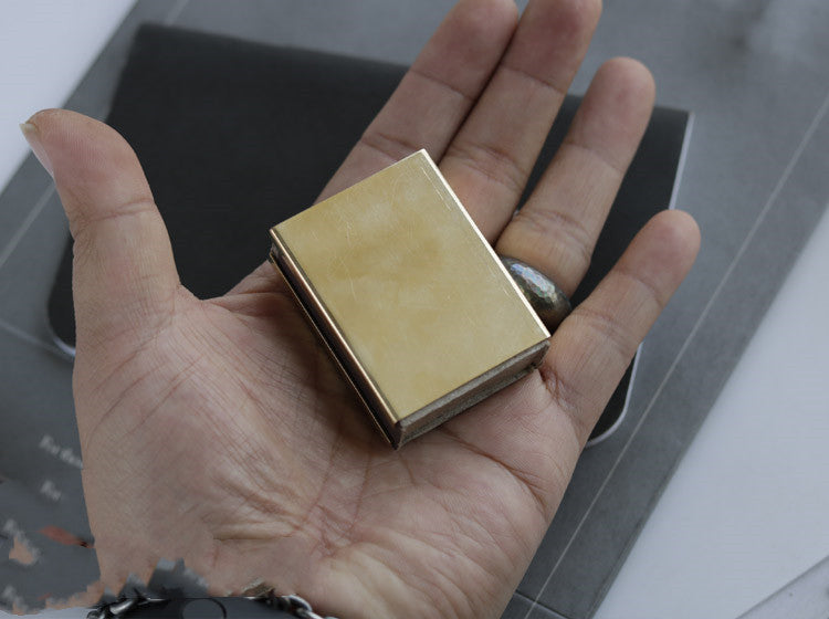 Outdoor Camping Portable EDC Pure Copper Match Case