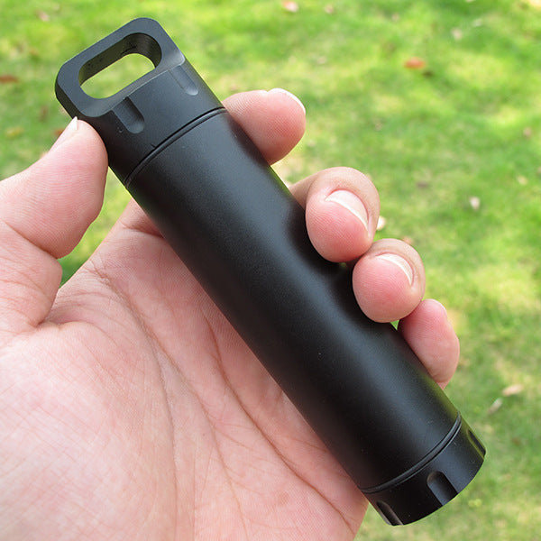 CNC All-metal Outdoor Survival Equipment EDC Sealed Tank