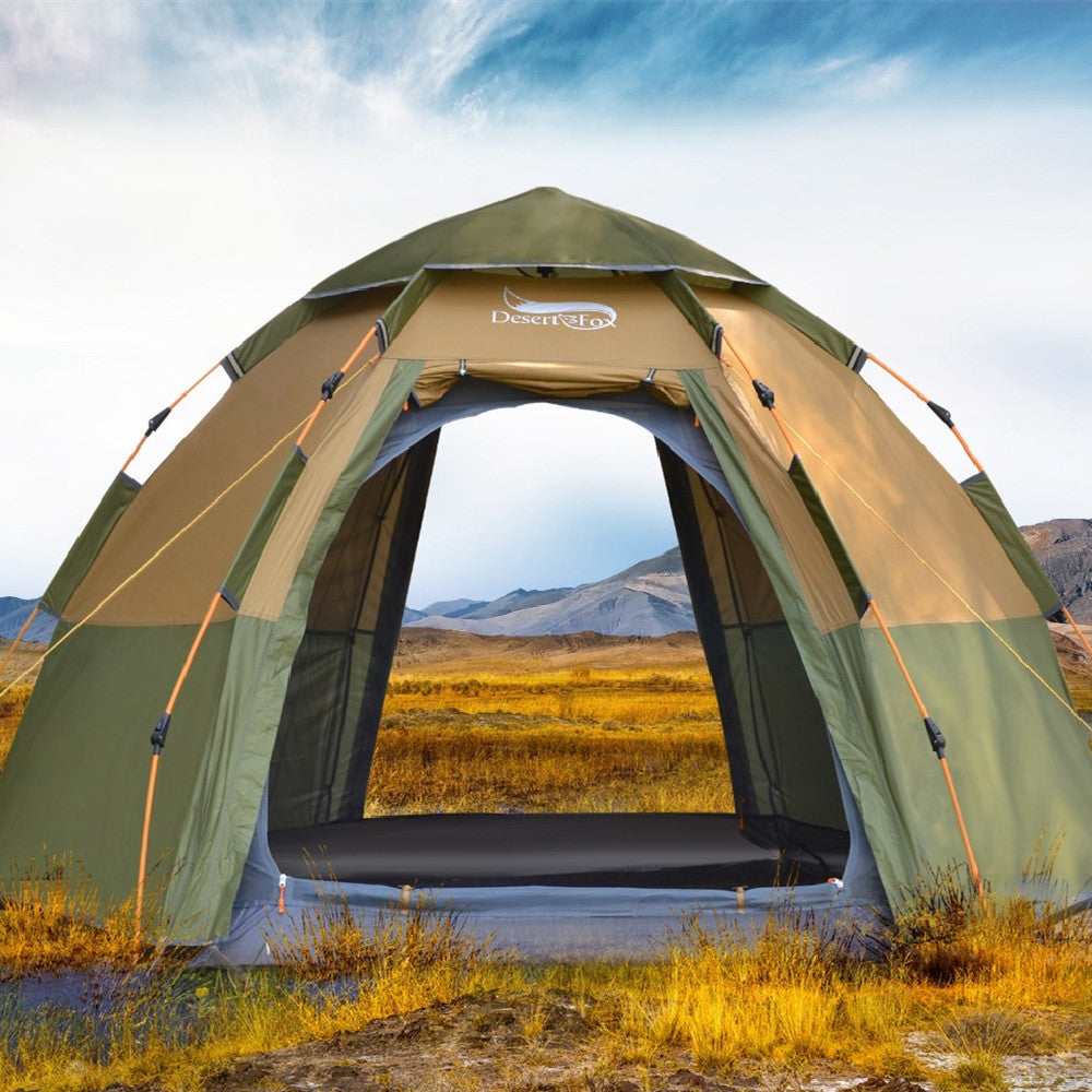 Fully Automatic Hexagonal Speed-opening Rainstorm-proof Camping Tent - EDC Italia