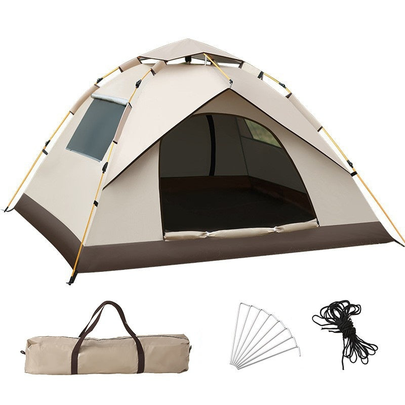 Silver Pastebrushing Sun-proof Portable Foldable Installation-free Outdoor Tent - EDC Italia