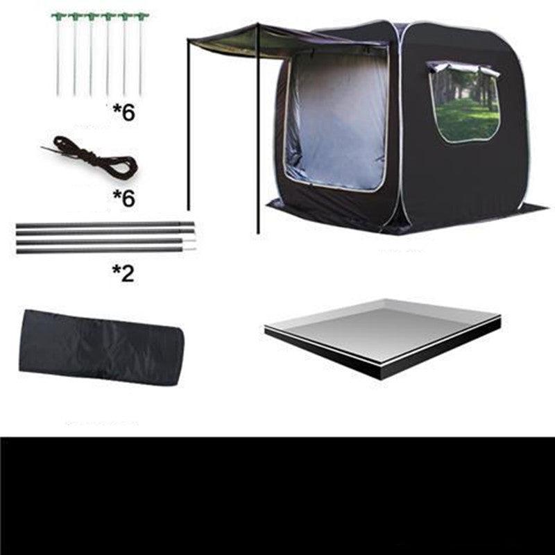 Fully Automatic Car Rear Extension Tent Free Of Construction - EDC Italia