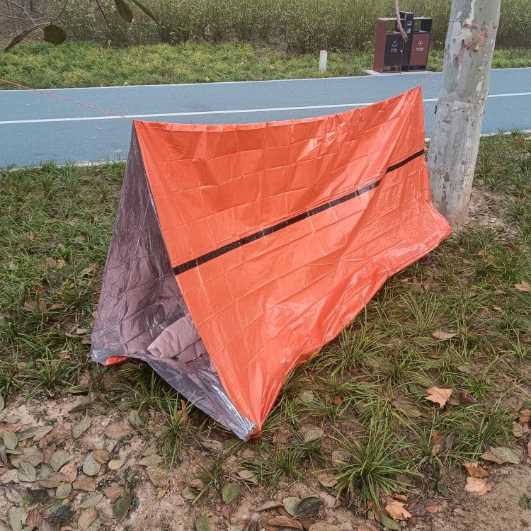 Outdoor Orange Emergency Tent PE - EDC Italia
