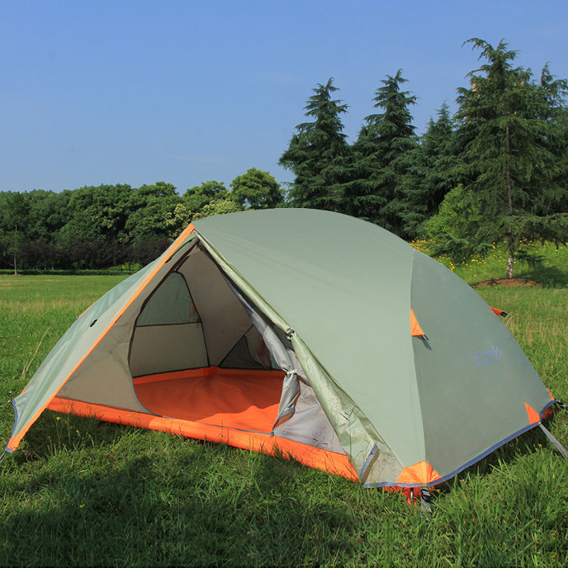 Outdoor Double Double Layer Aluminum Pole Tent - EDC Italia