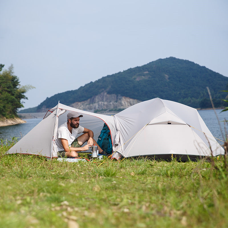 Ultralight 20D Silicone Portable Rainproof Camping Tent - EDC Italia