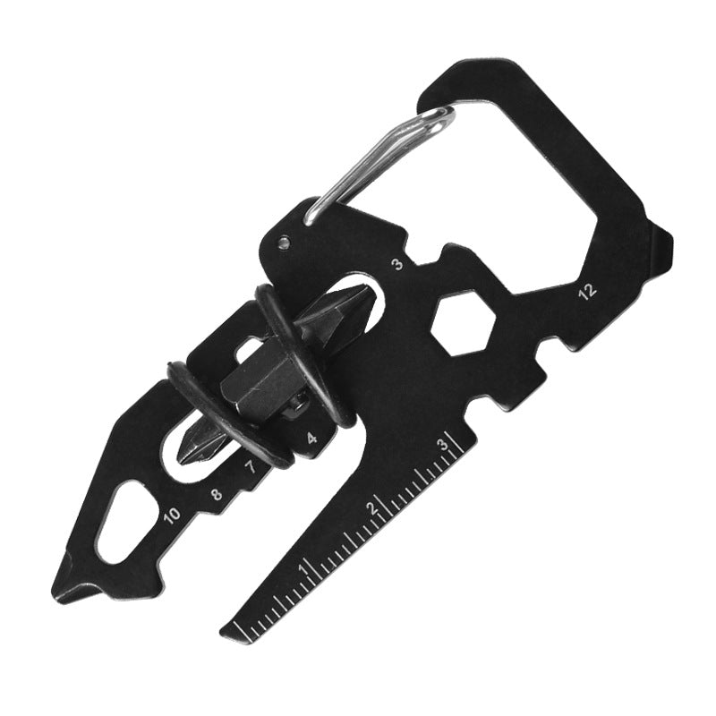 Multifunctional Tool Card Bottle Opener Wrench EDC Keychain Accessories