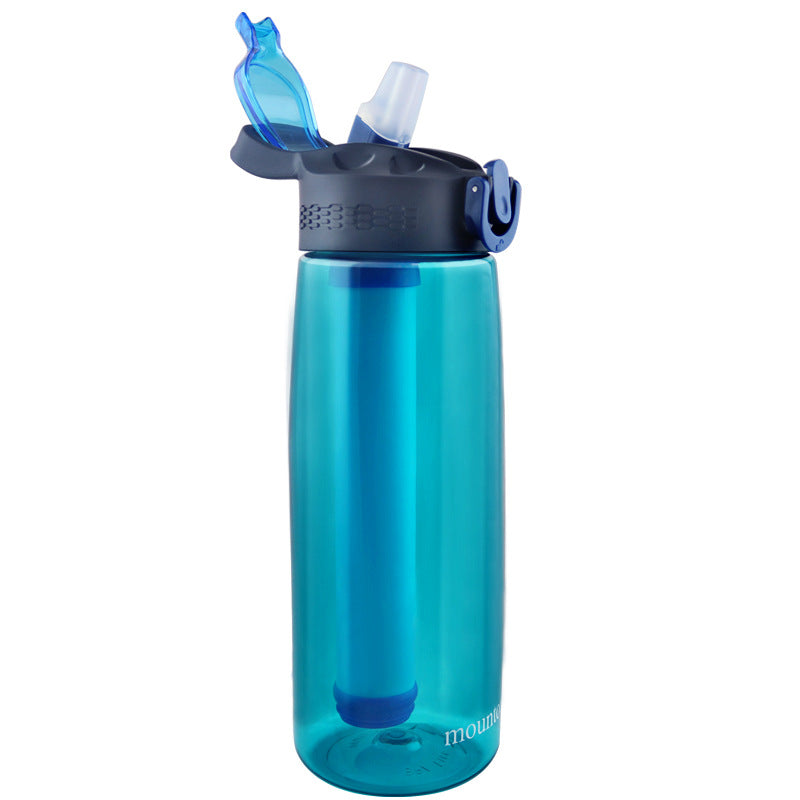 Outdoor Plastic Filter Water Cup