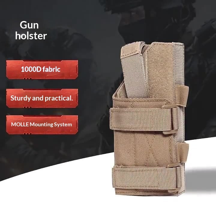 Tactical Quick-Draw Holster For Field Use Leg-Hang Pistol Protective Case Multi-Functional Waist-Mounted Accessory Pouch