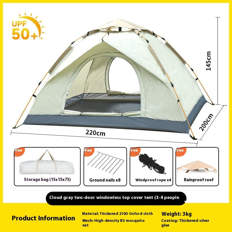 Outdoor Portable Folding Automatic Camping Tent - EDC Italia