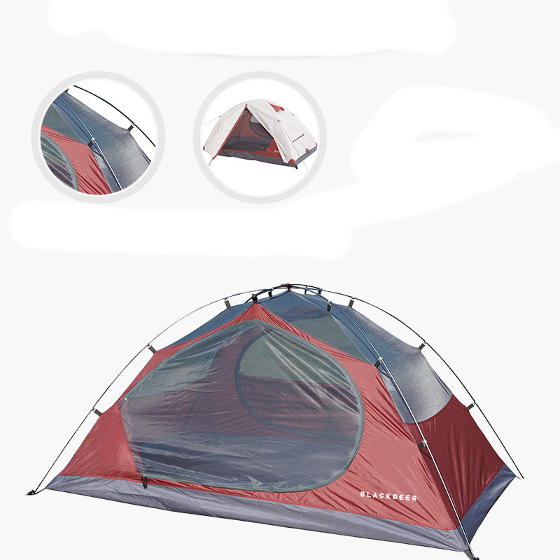 Travel Double Thicken Portable Four Seasons Hilly Tent - EDC Italia
