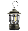 Outdoor Lamp Retro Revolving Lantern Camping Tent Lamp Camping Lamp Rechargeable Portable Lamp Atmosphere Lamp - EDC Italia