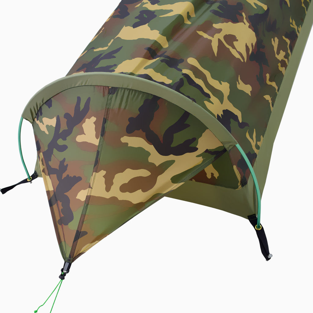 Easy To Build Lightweight And Windproof Bivy Tent With Waterproof Coating - EDC Italia