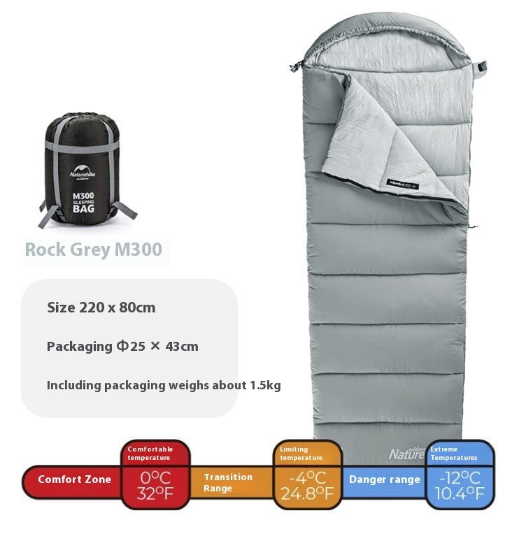 Washable And Spliced Double-person Tent Camping Portable Sleeping Bag - EDC Italia