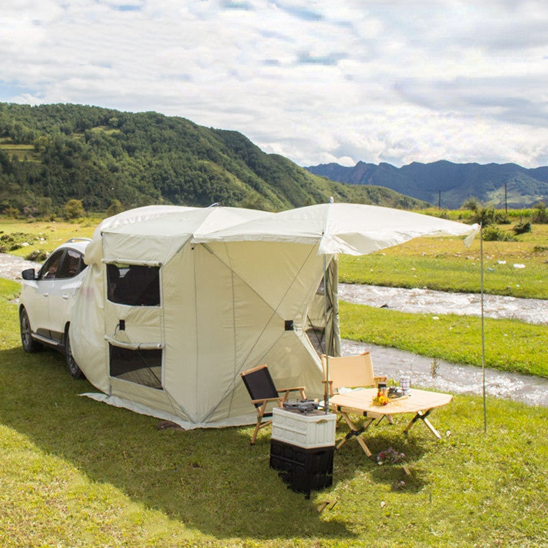 Rear Extension Tent Canopy Portable Multi-function - EDC Italia