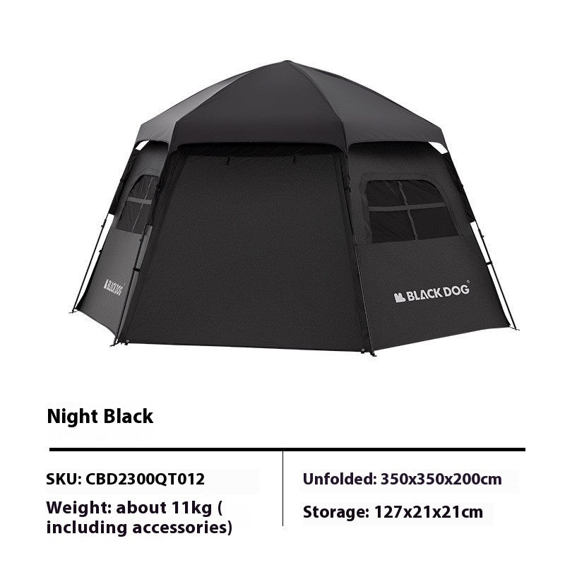 Outdoor Hexagonal Automatic Quickly Open Camping Tent - EDC Italia