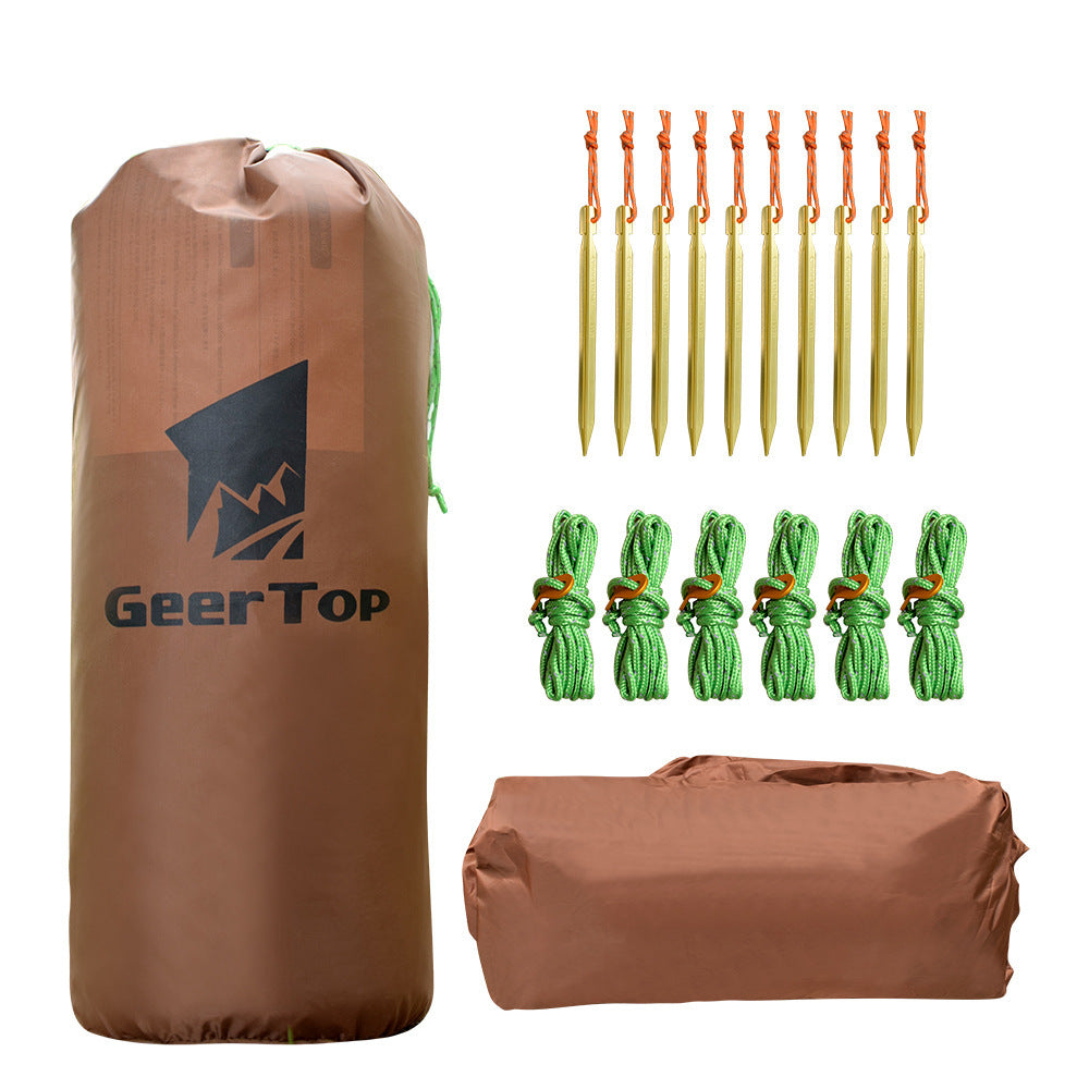Double Camping Tent Outdoor Equipment Portable - EDC Italia