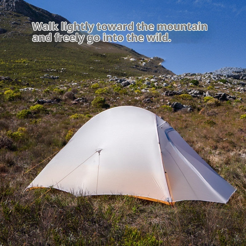 Ultralight Double Tent For Outdoor Hiking, Mountaineering, Camping, And Rain Protection - EDC Italia