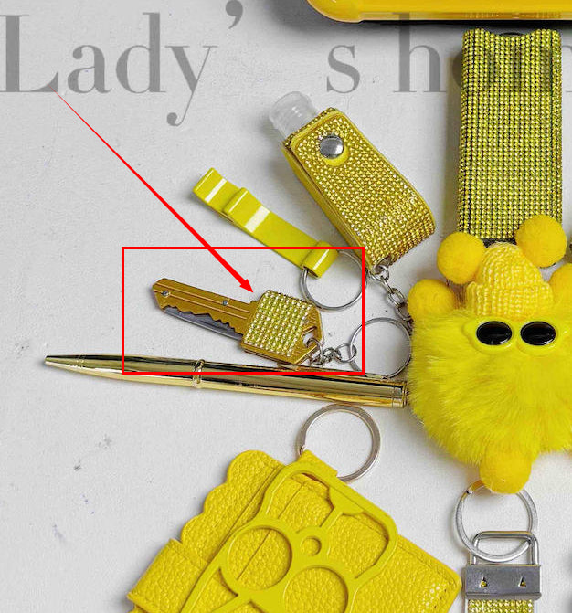 Mini EDC Multi-function Key Knife Pendant