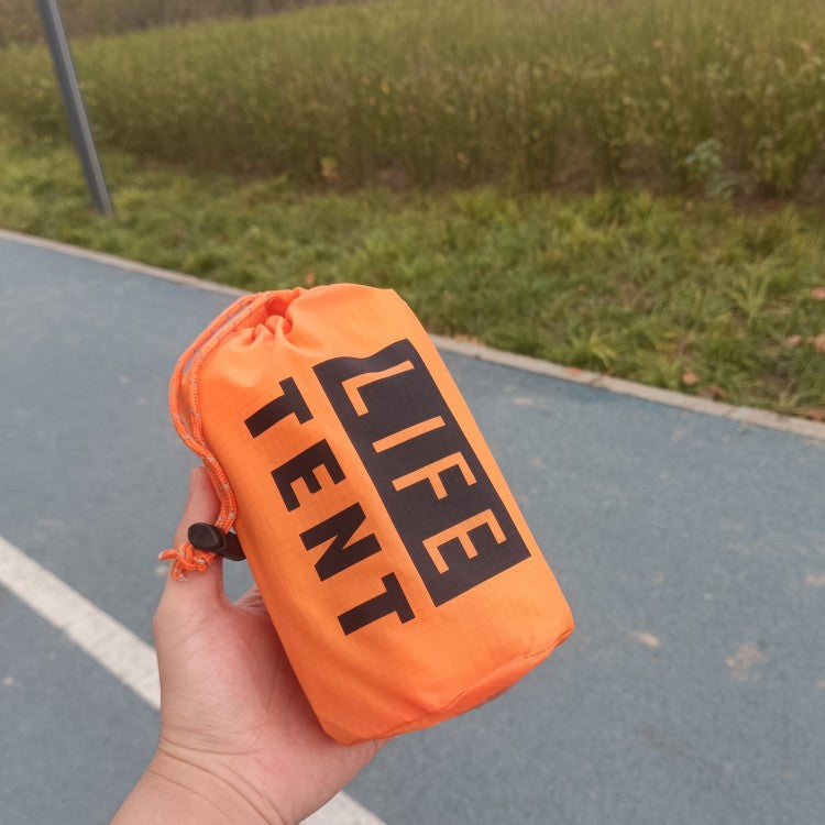Outdoor Orange Emergency Tent PE - EDC Italia