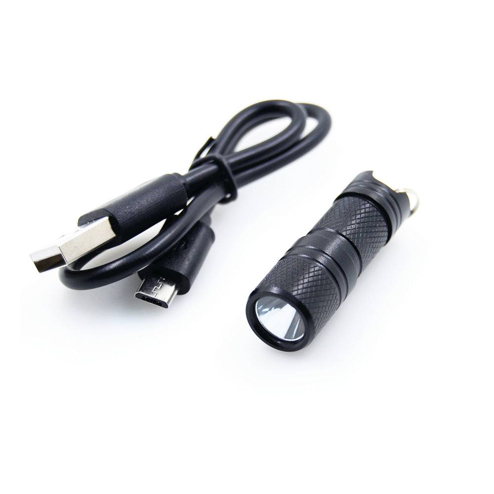 Mini USB rechargeable flashlight