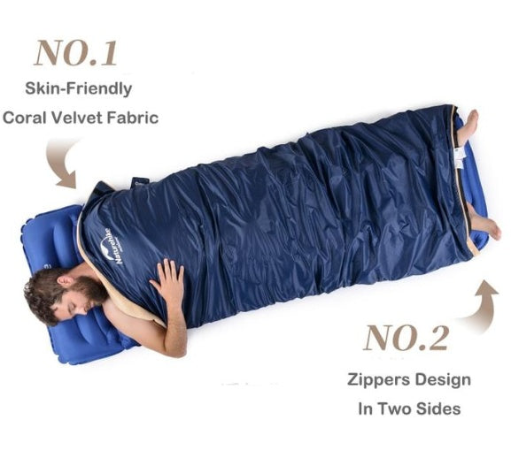Outdoor Four Season Tent Camping Supplies Cotton Sleeping Bag - EDC Italia