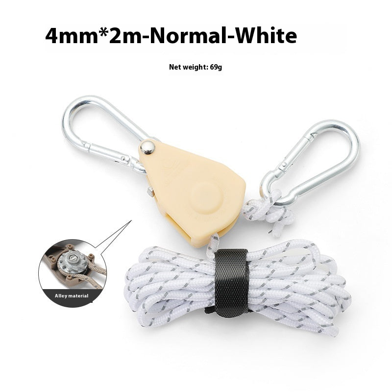 Outdoor Pulley Adjuster Tent Fixator - EDC Italia