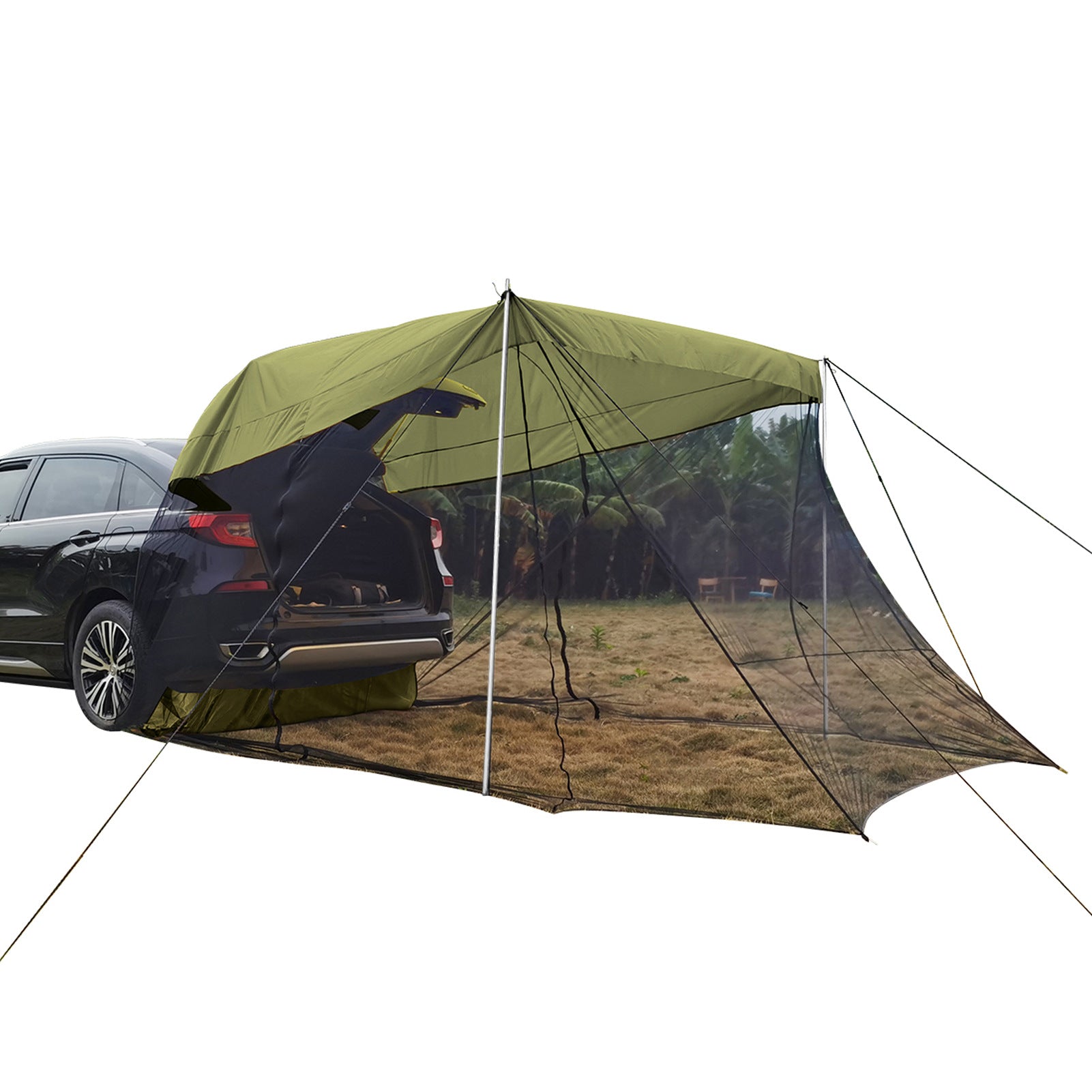 Rear Tent Canopy Awning Anti-mosquito Sunscreen - EDC Italia