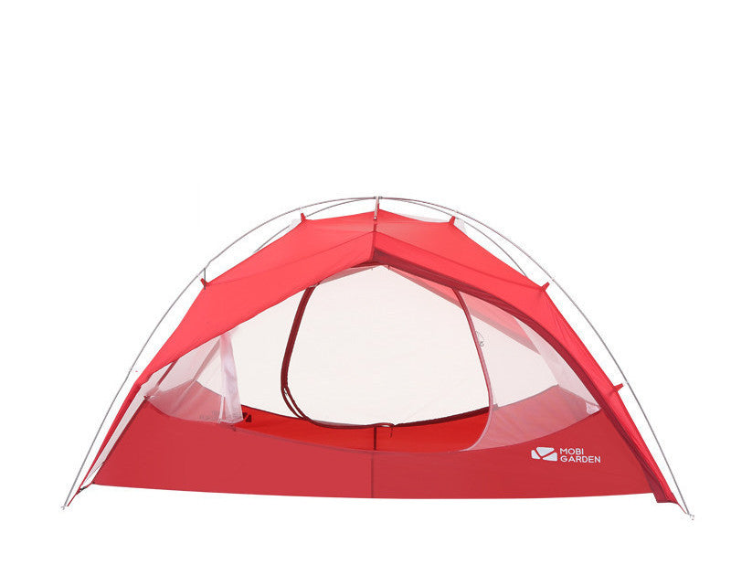 Wild Camping Rainproof And Windproof Aluminum Pole Ultra-light Double-layer Tent - EDC Italia