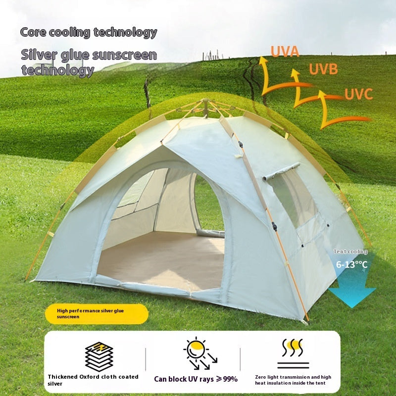 Outdoor Portable Folding Automatic Camping Tent - EDC Italia