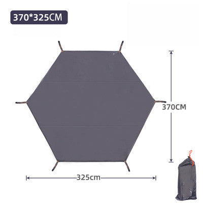 Outdoor Camping Tent Hexagonal Grass Cloth - EDC Italia