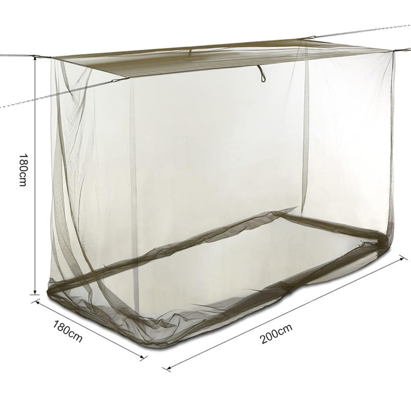 Travel Easy To Carry Camping Army Green Mosquito Net