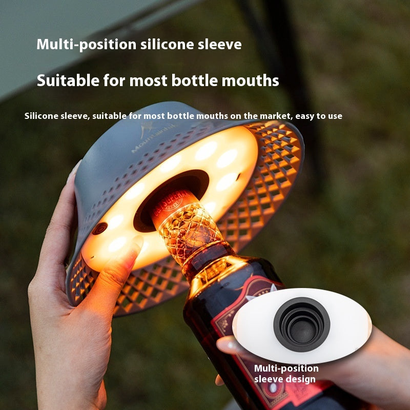 Wine Bottle Lampshade Outdoor Camping Lantern - EDC Italia