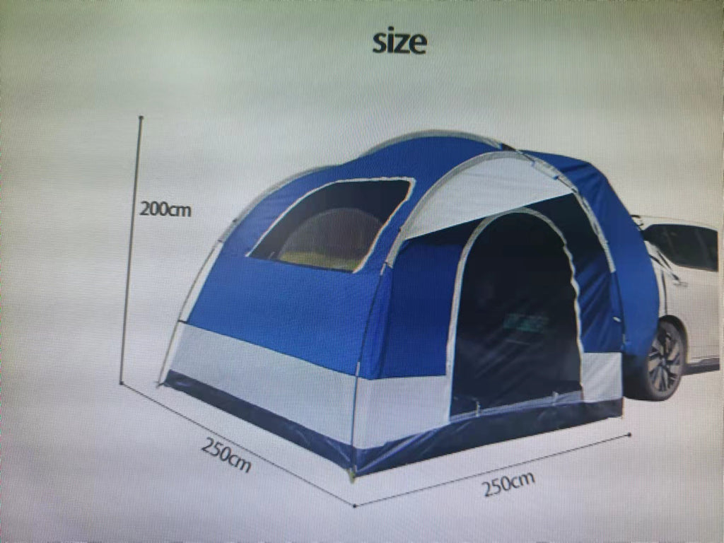 Outdoor Car Rear Double Tent Multifunctional Sunshade - EDC Italia