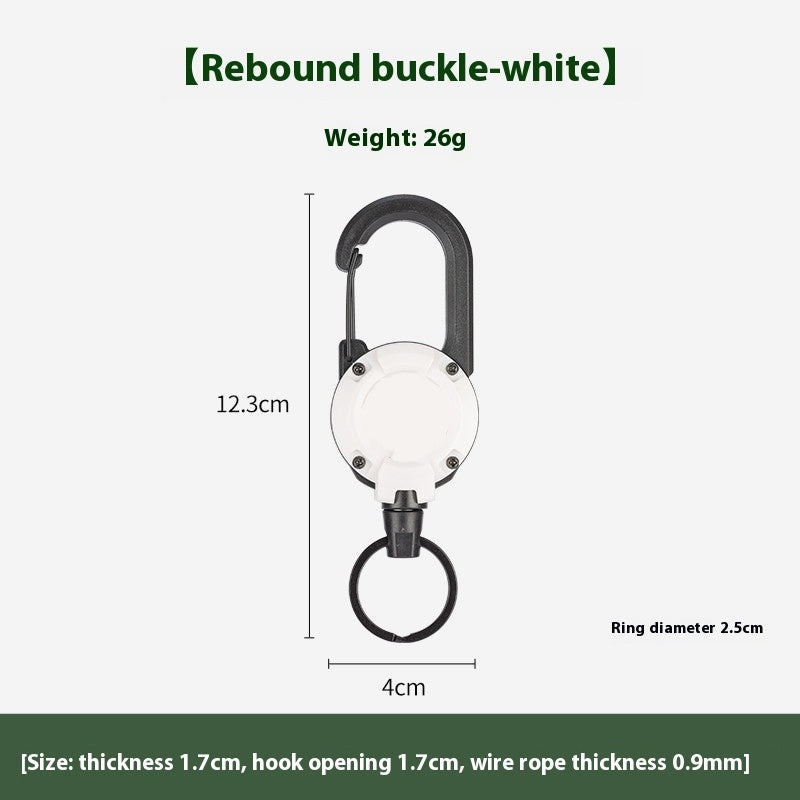 Outdoor Camping Tactical Easy Pull Retractable Buckle - EDC Italia