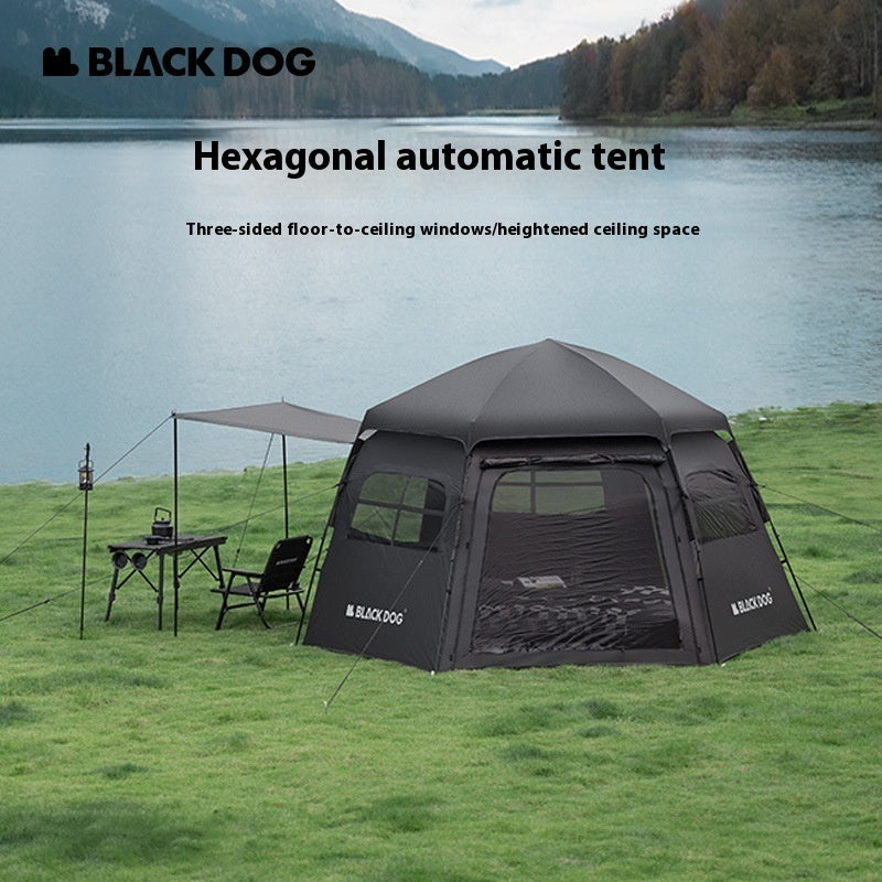Outdoor Hexagonal Automatic Quickly Open Camping Tent - EDC Italia