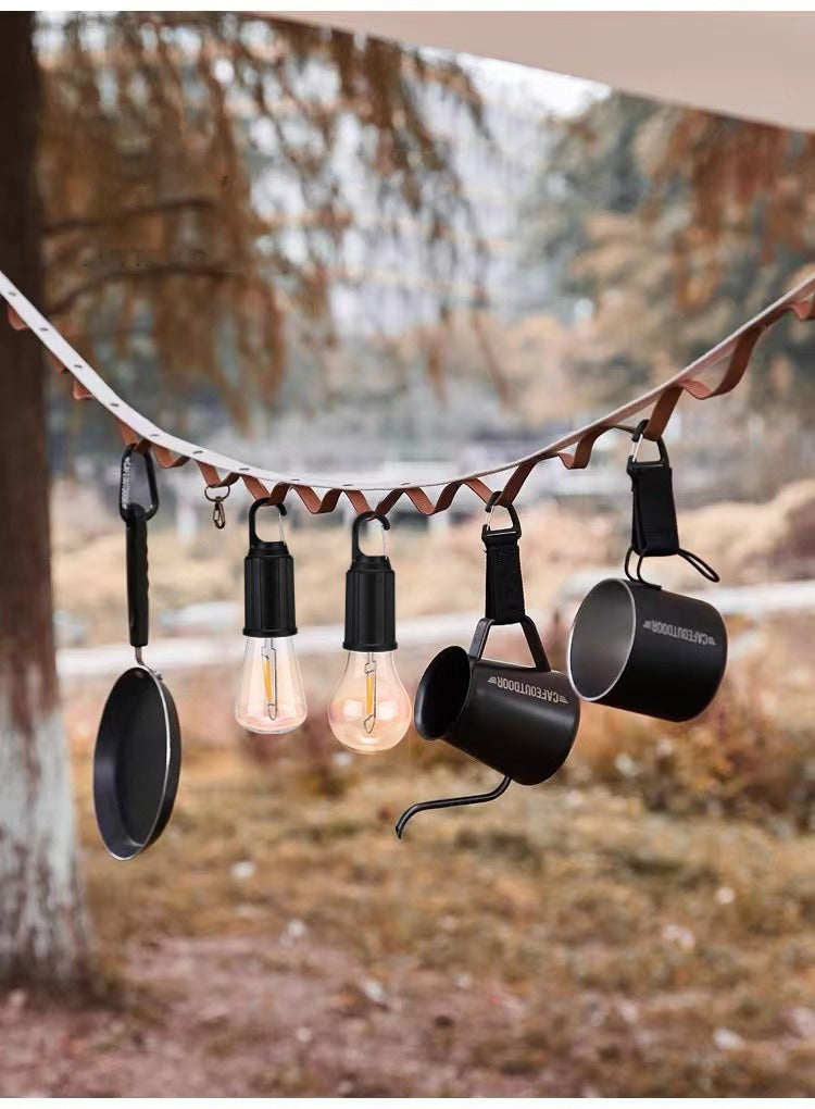 LED Solar Light Camping Emergency Light Bulb Tungsten Filament Light Rechargeable Mosquito Repellent Light Portable Outdoor Lighting Camping - EDC Italia