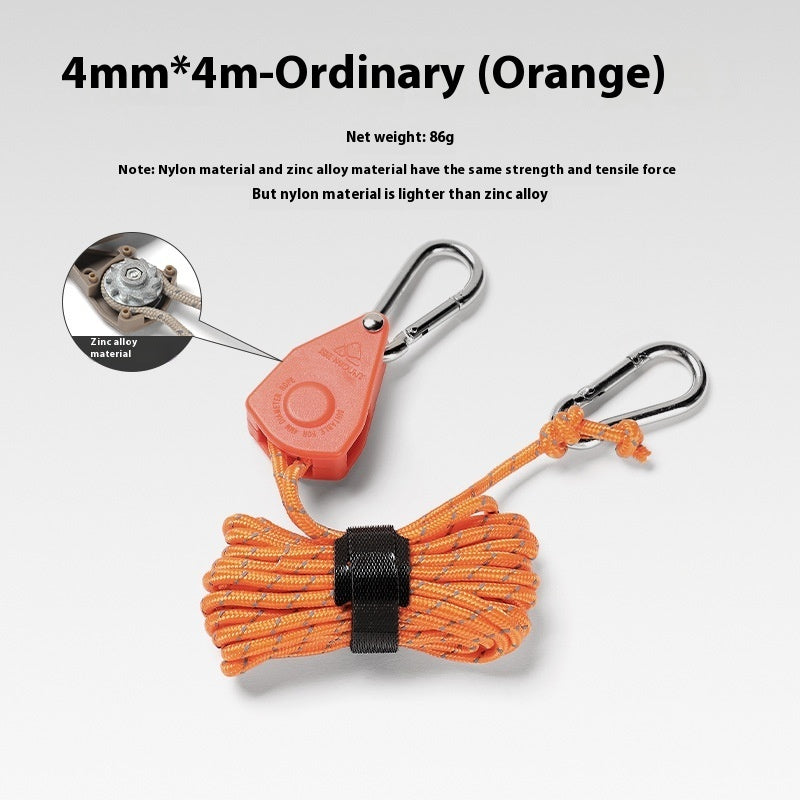Outdoor Pulley Adjuster Tent Fixator - EDC Italia