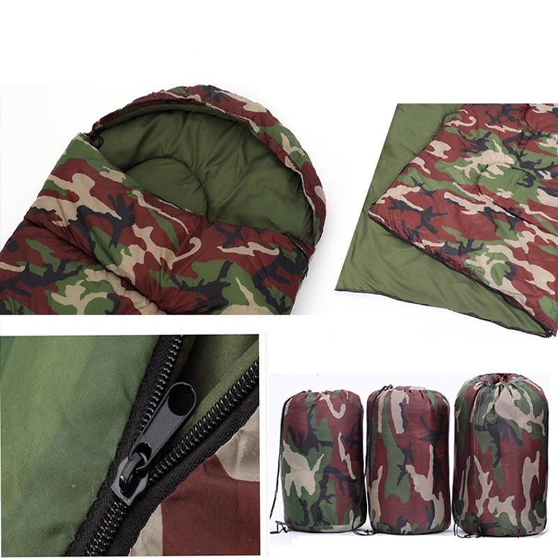 Camping emergency camouflage sleeping bag - EDC Italia