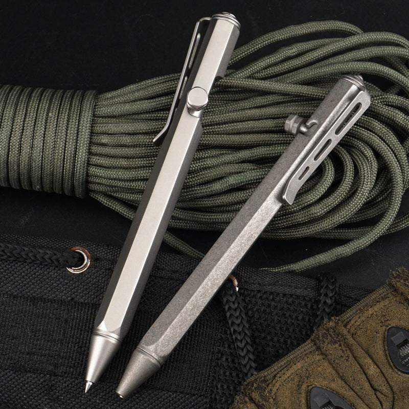 Titanium Alloy Tactical Knives Are Suitable For Camping Survival Situations And Multi-purpose Use