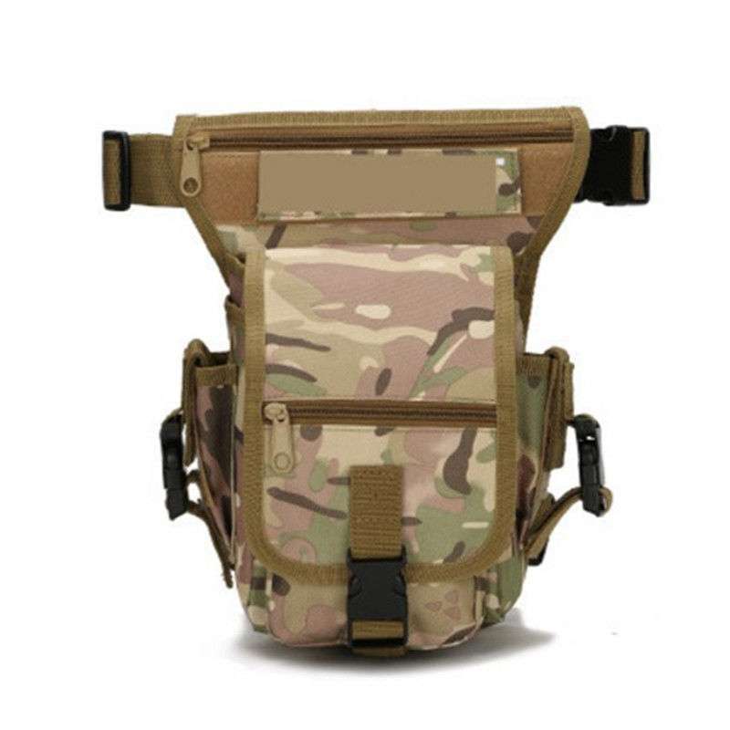 Canvas Waist Leg Package Outside The Door Tactical Multi-functional Leg Package
